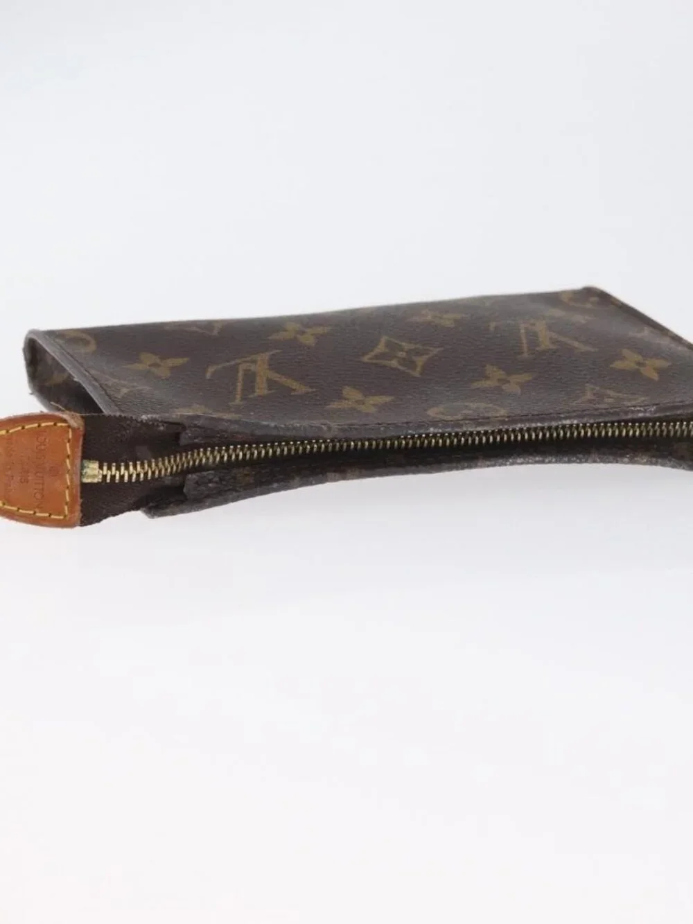LOUIS VUITTON Monogram Bucket PM Accessory Pouch LV Auth 172497